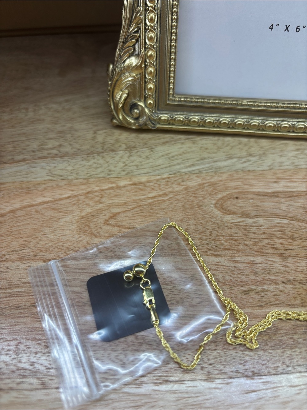 JTV Gold Rope Chain Necklace - Picture 4 of 4